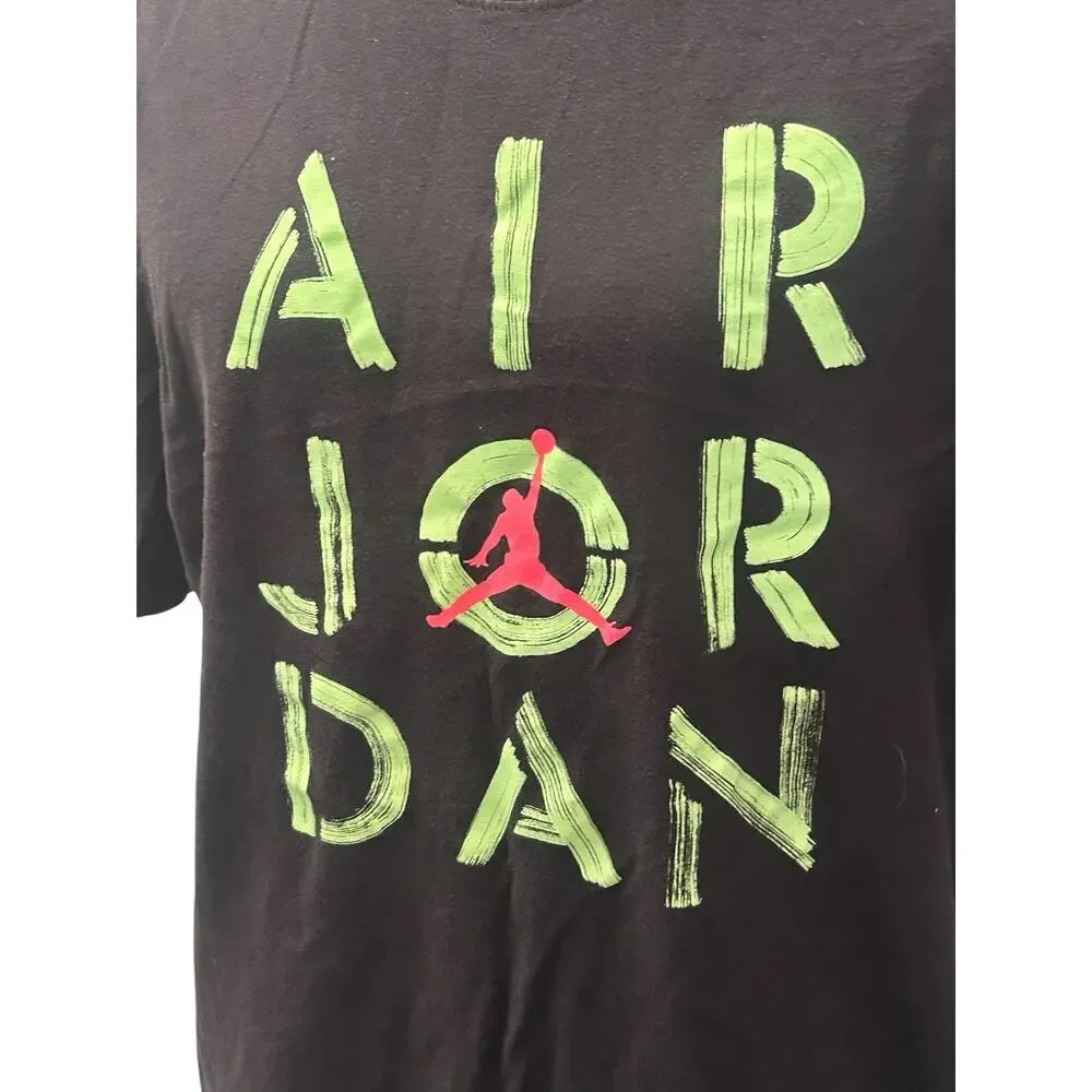Jordan Stencil Graphic Men’s‎ Size Large T-Shirt, Air Jordan, Michael Jordan